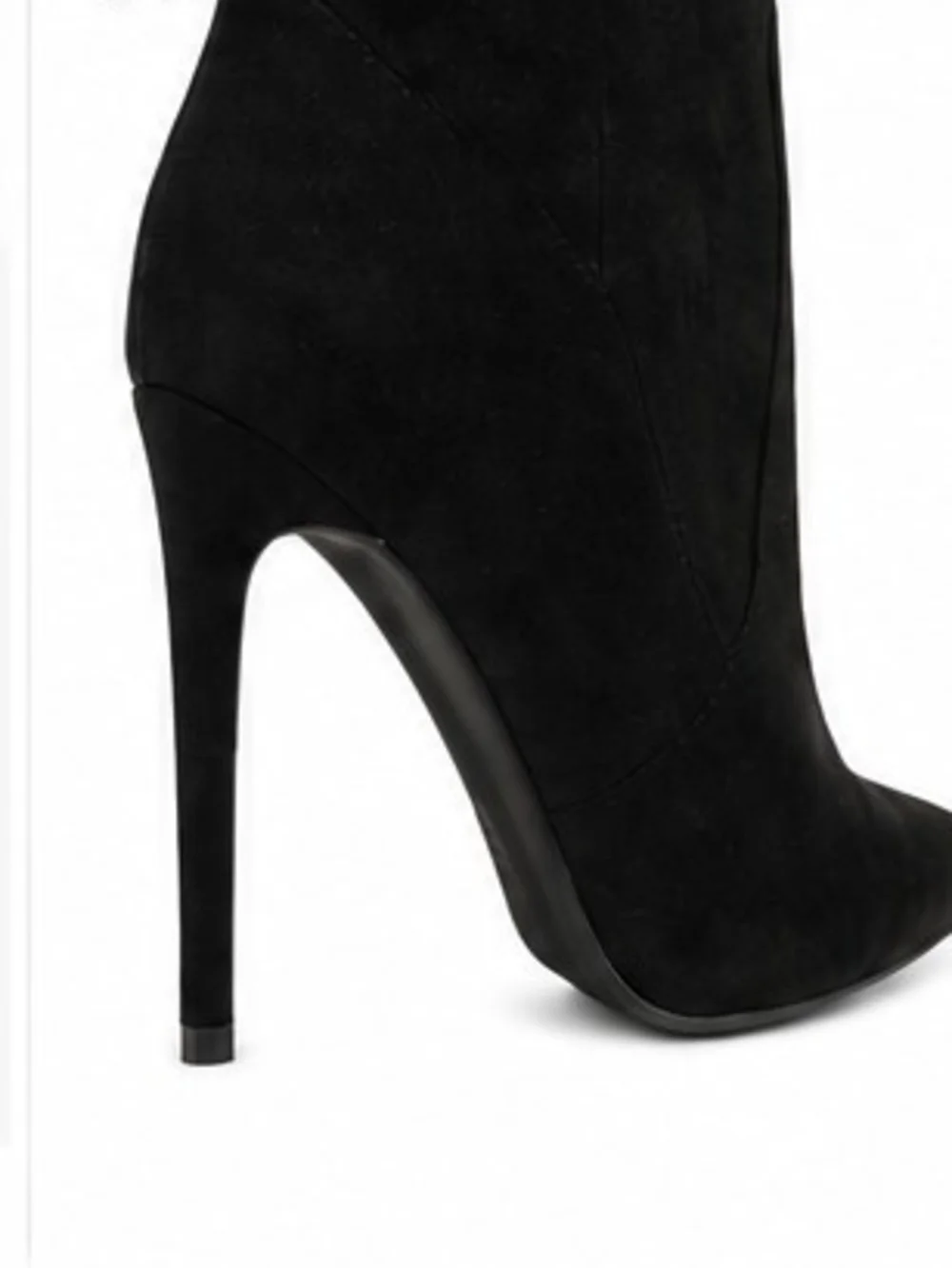 VENUS Black Over-the-Knee Stiletto Boots